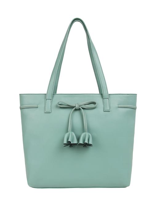 green leatherette regular handbag - 16769587 -  Standard Image - 0