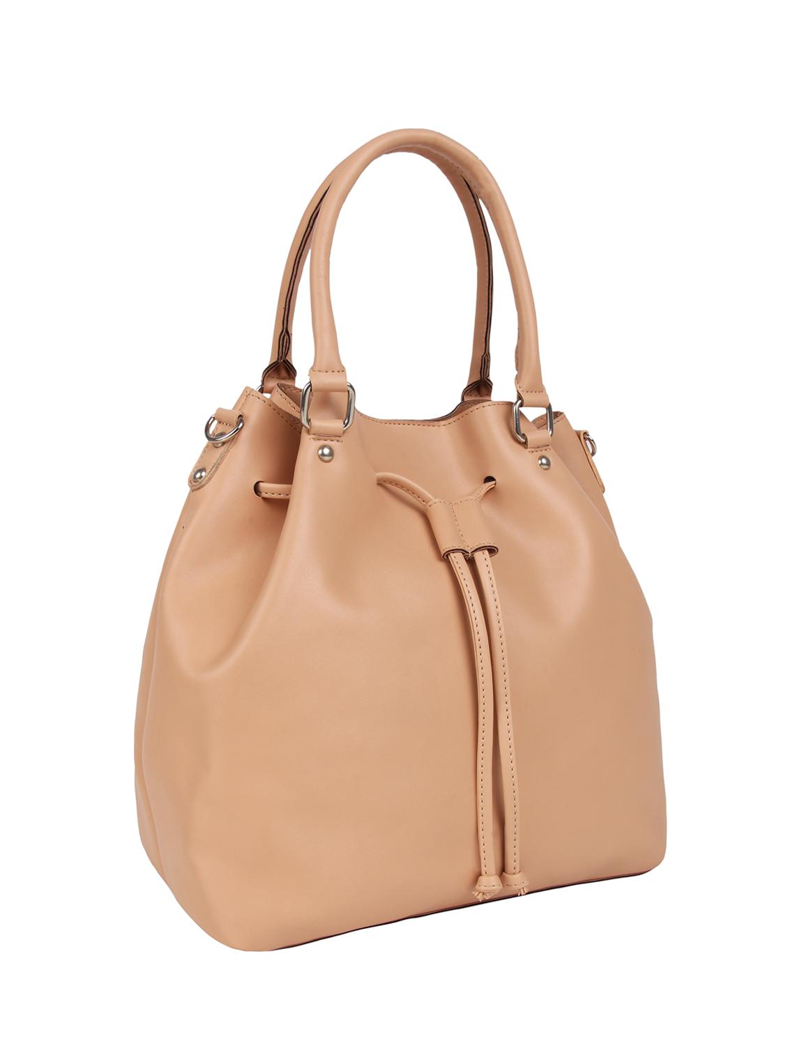 pink leatherette combos handbag - 16769615 - Standard Image - 3