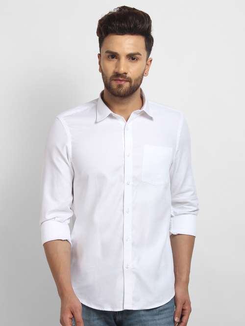 mens solid casual shirt - 16773645 -  Standard Image - 0