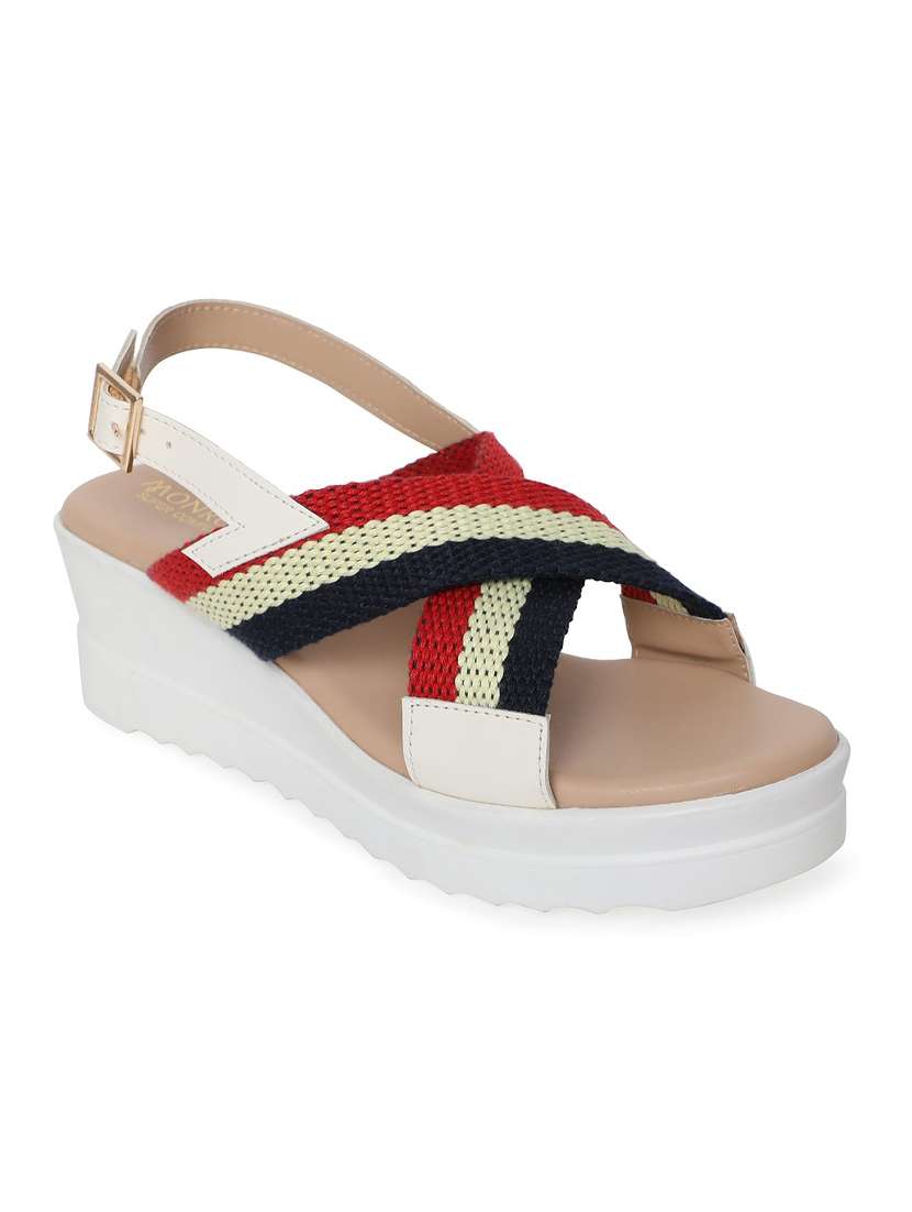 multi colored wedges