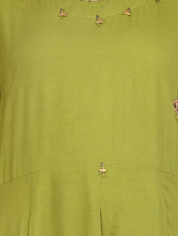 solid kurta palazzo set - 16781308 - Standard Image - 3