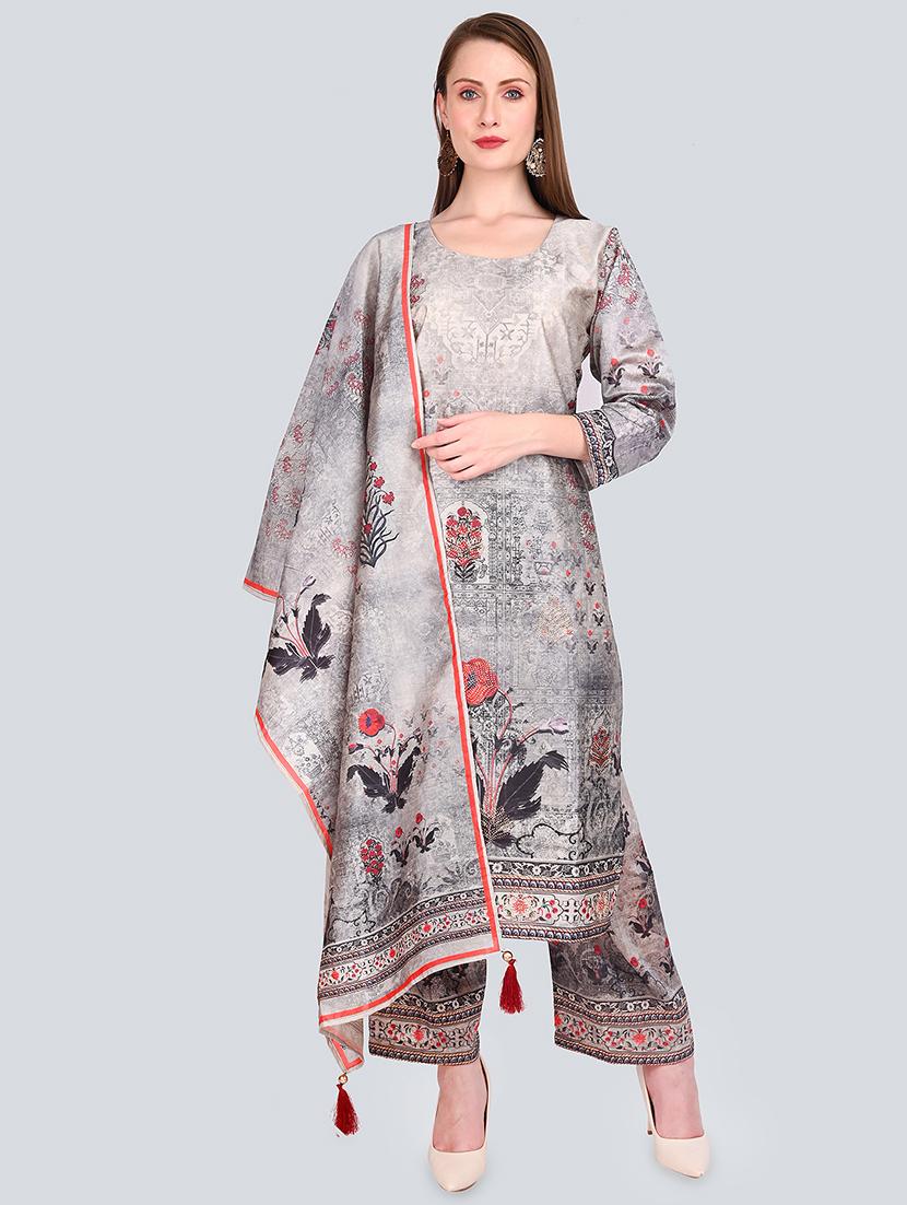 floral print straight kurta  - 16781362 -  Zoom Image - 0