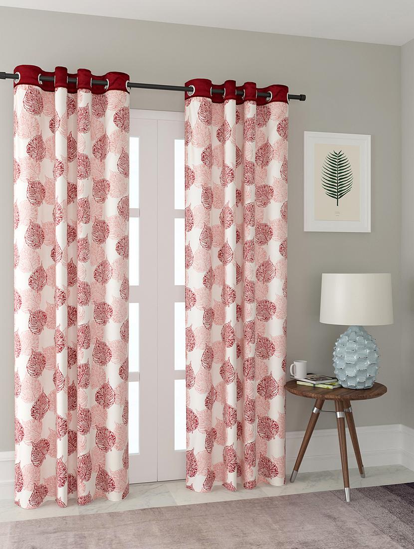 polyester printed long door curtains - 16782140 - Zoom Image - 0