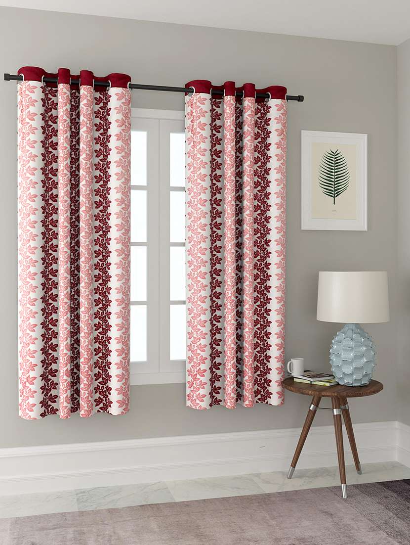 polyester printed window curtains - 16782141 -  Zoom Image - 0