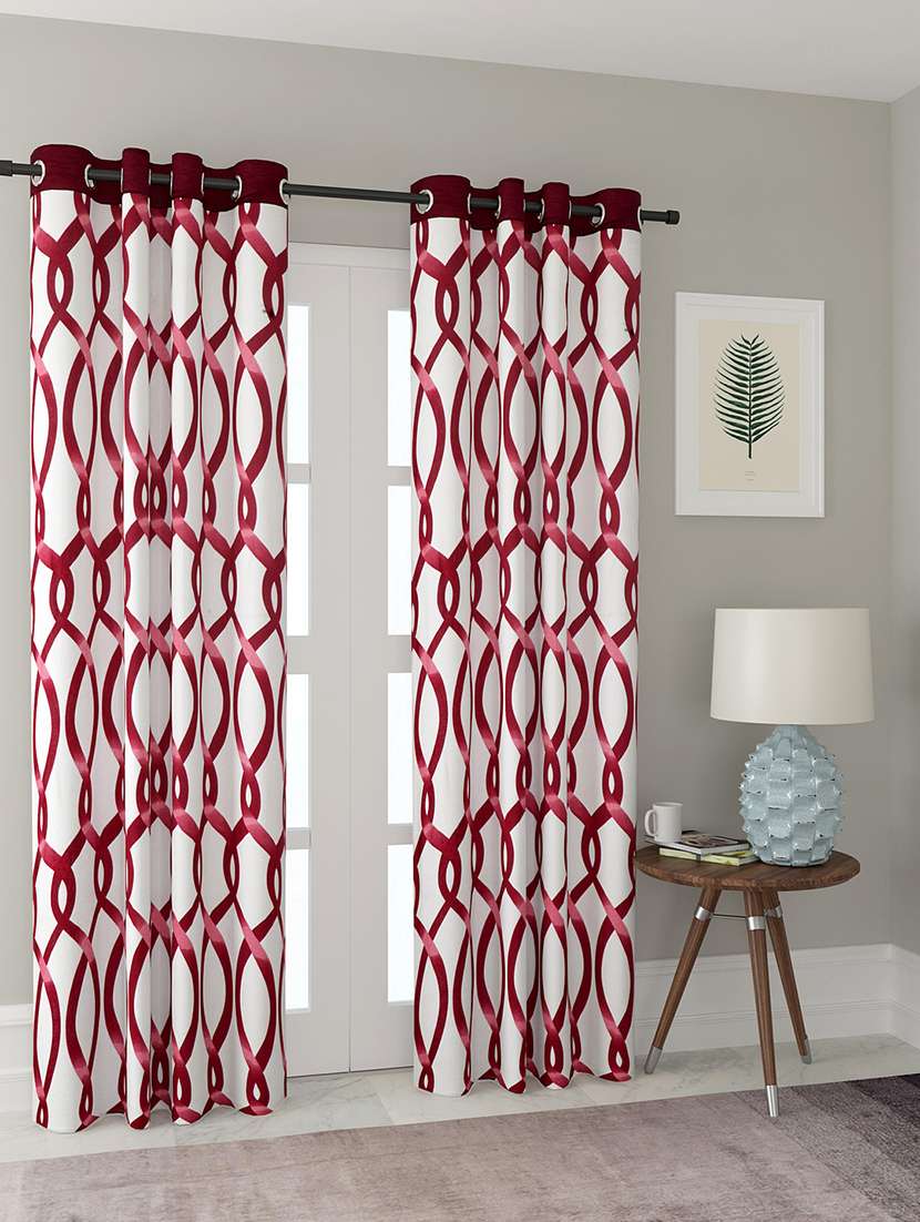 polyester printed door curtains - 16782145 - Zoom Image - 0