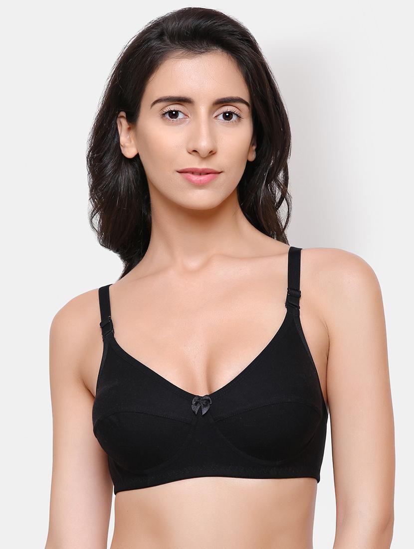 detachable strap solid bra - 16782527 - Zoom Image - 0