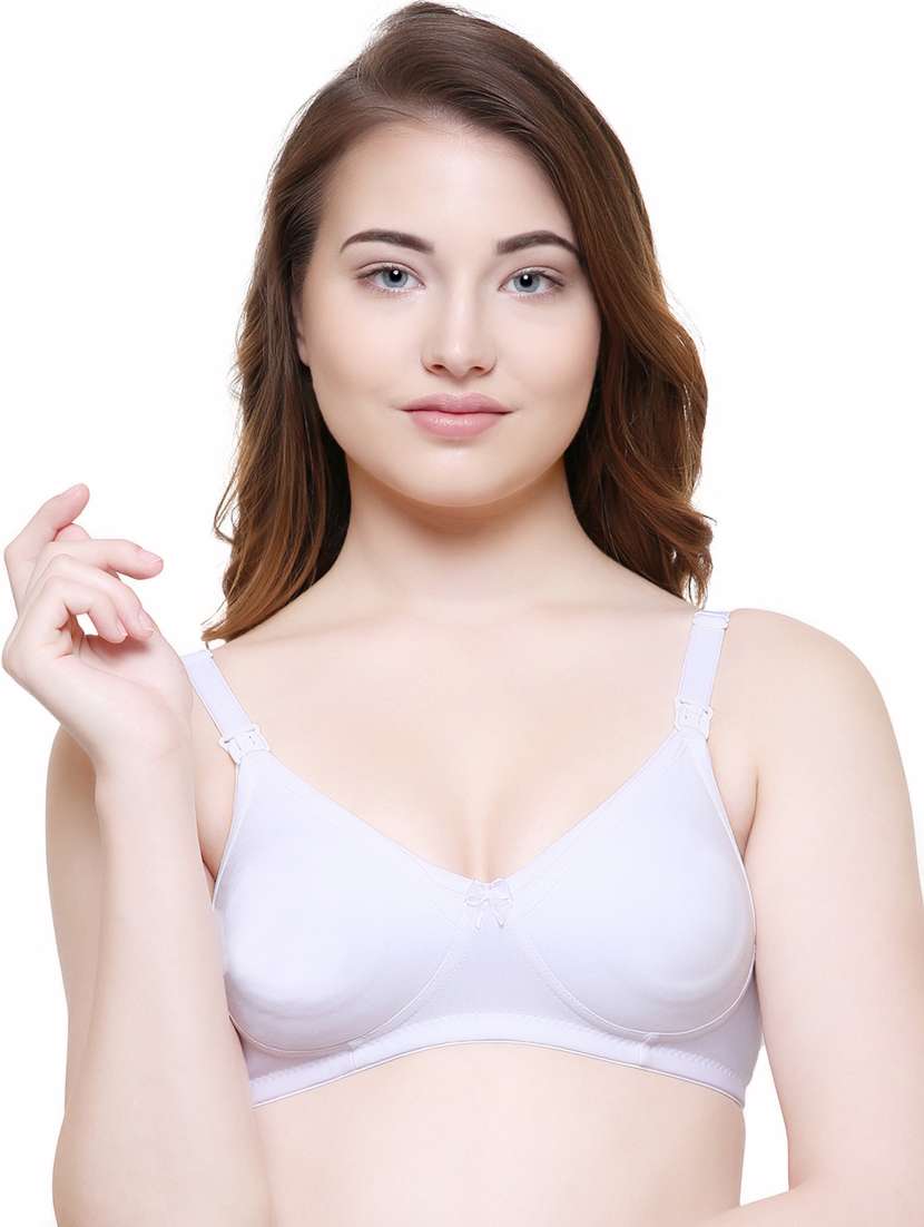 white hosery maternitynursing bra - 16782588 - Zoom Image - 0