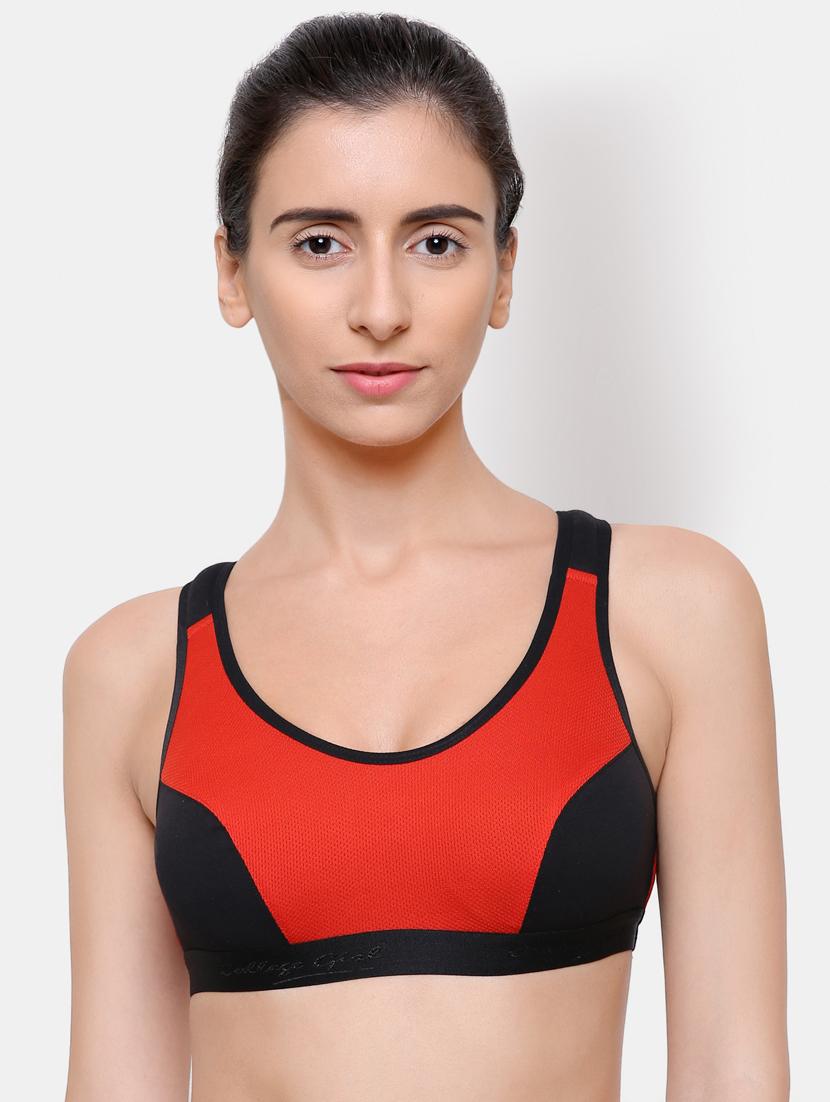 color block sports bra - 16782628 -  Zoom Image - 0