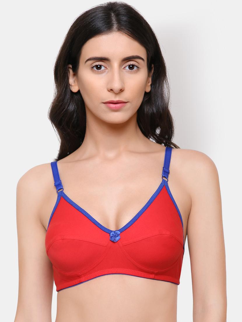 contrast detail bow patch bra  - 16782659 -  Zoom Image - 0