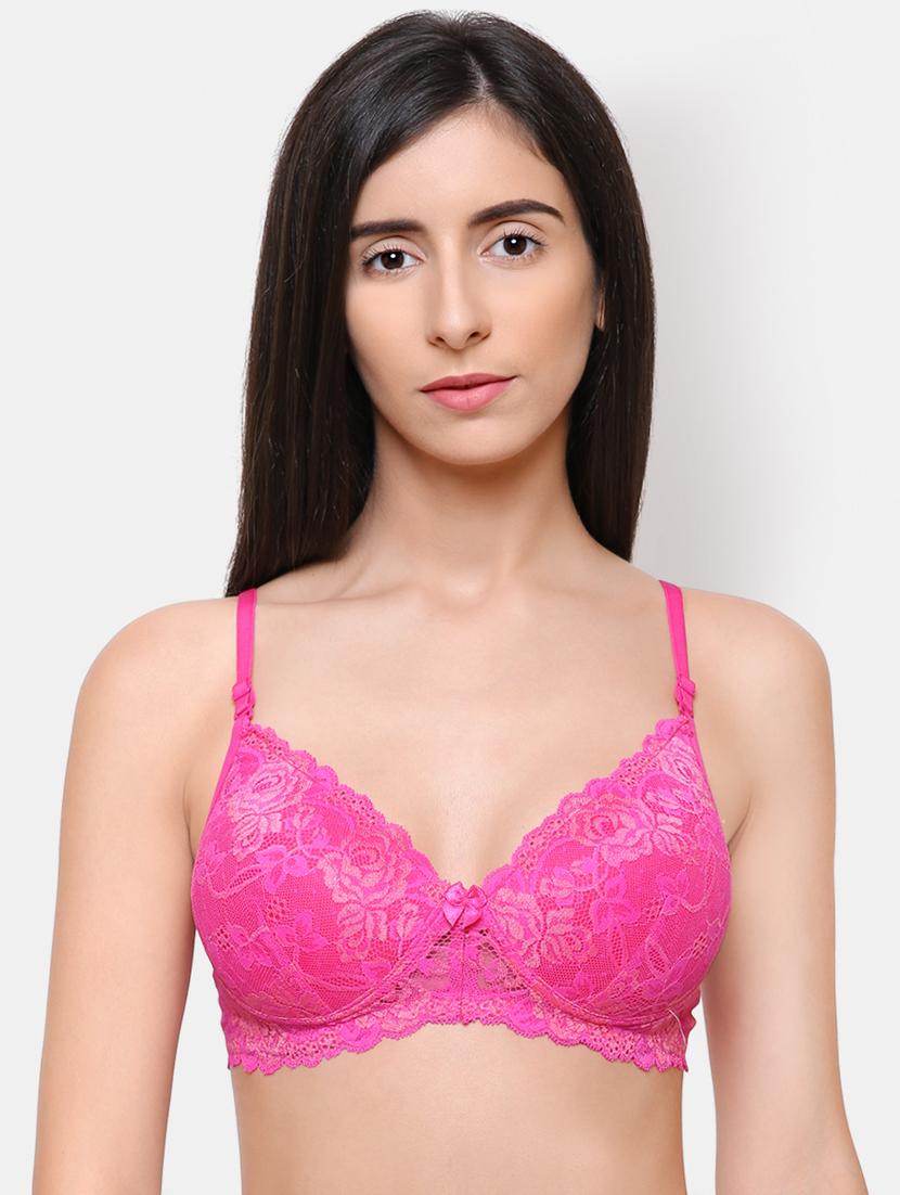 detachable strap laced bra  - 16782845 -  Zoom Image - 0