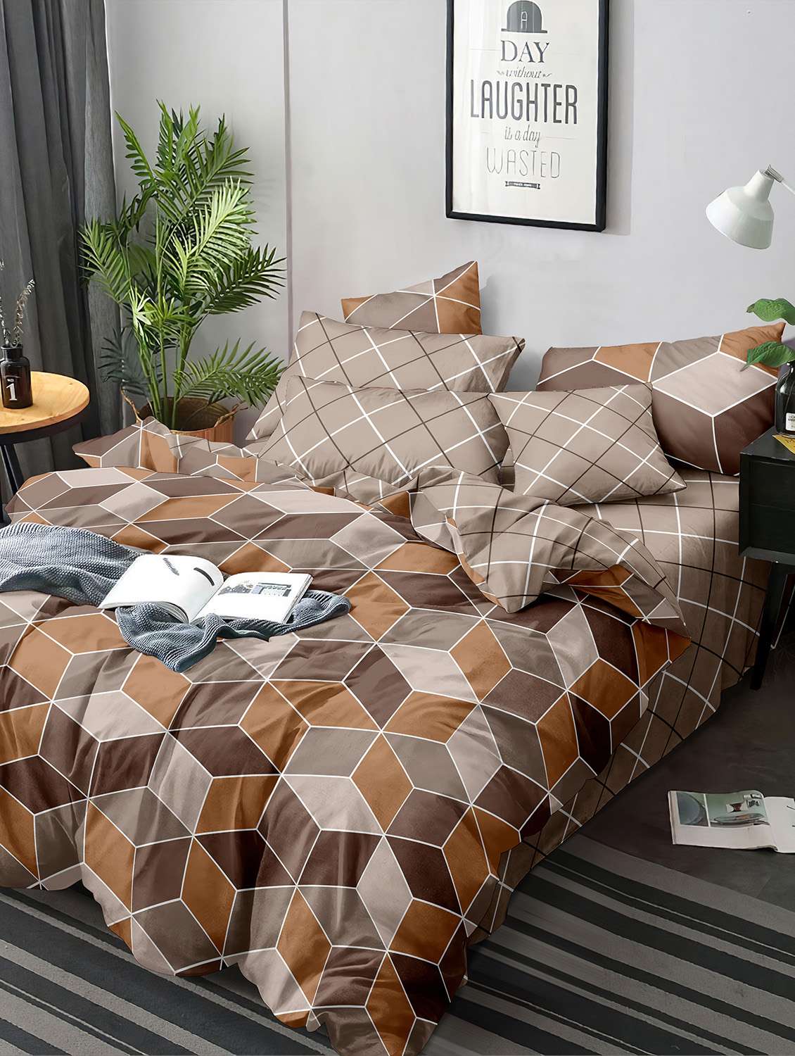  double bed comforter with silken filling