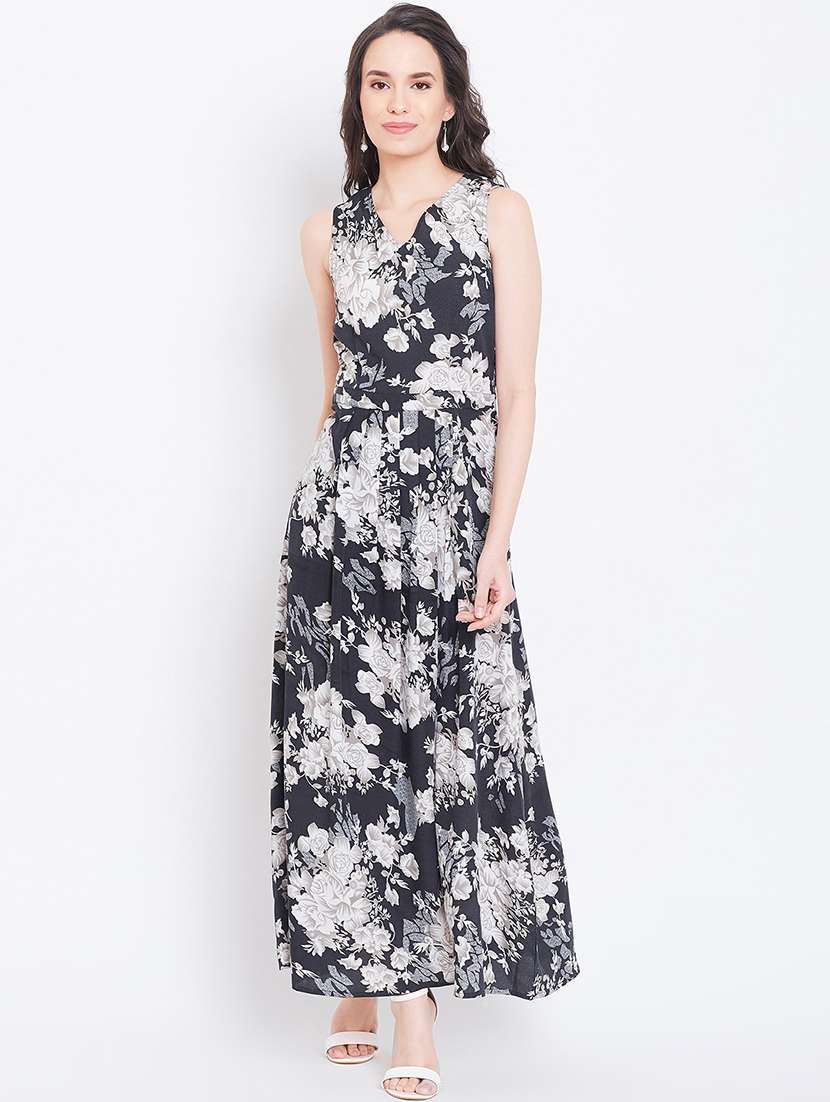 women's fit & flare floral dress - 16792326 -  Standard Image - 3