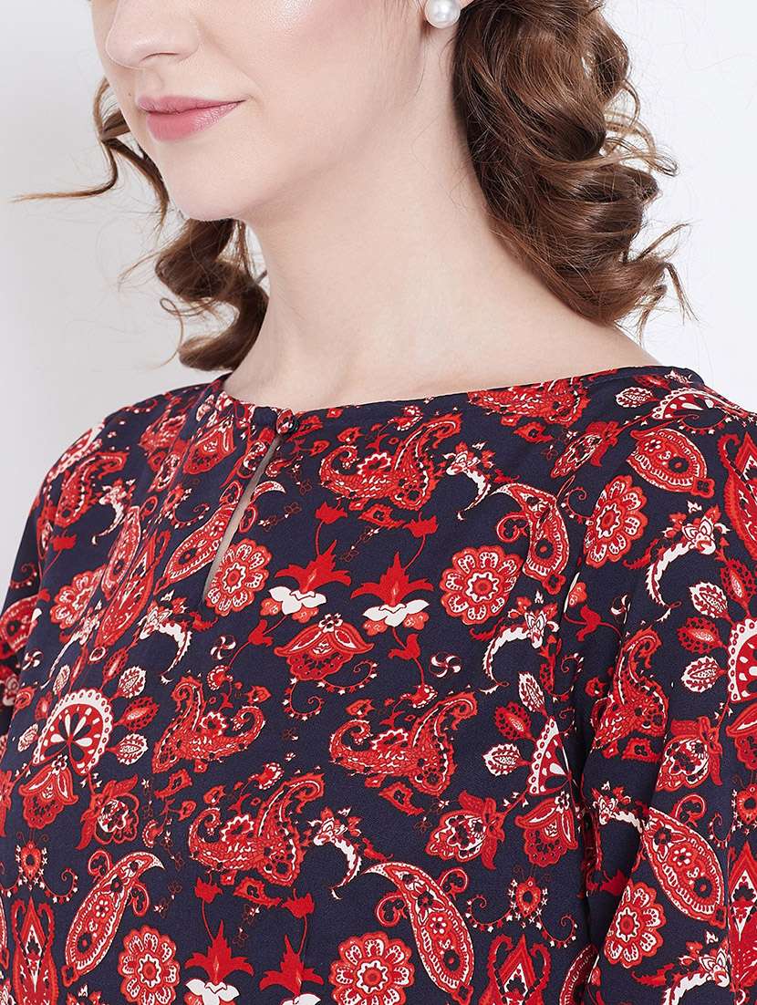 women's shift geometric dress - 16792382 -  Standard Image - 3