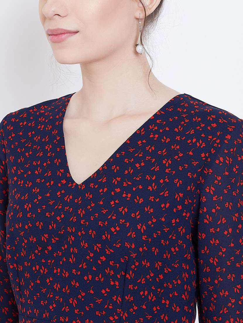 women's tiered dress floral dress - 16792428 -  Standard Image - 3