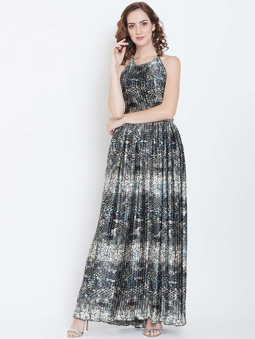 women's fit & flare printed dress - 16792440 -  Standard Image - 3