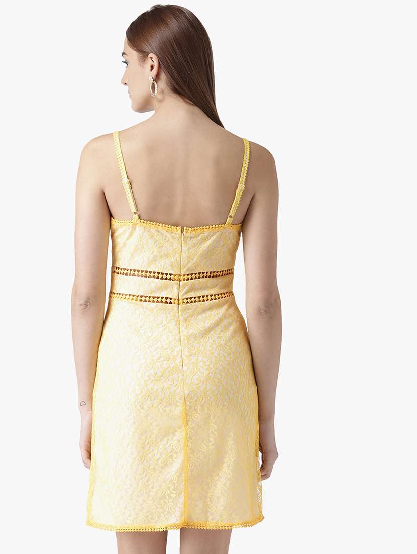 women's shift self design dress - 16792448 -  Standard Image - 3