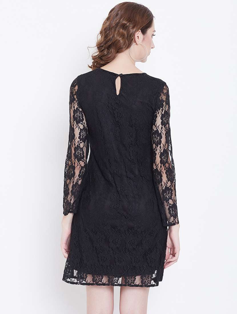 women's sheath self design dress - 16792502 -  Standard Image - 3