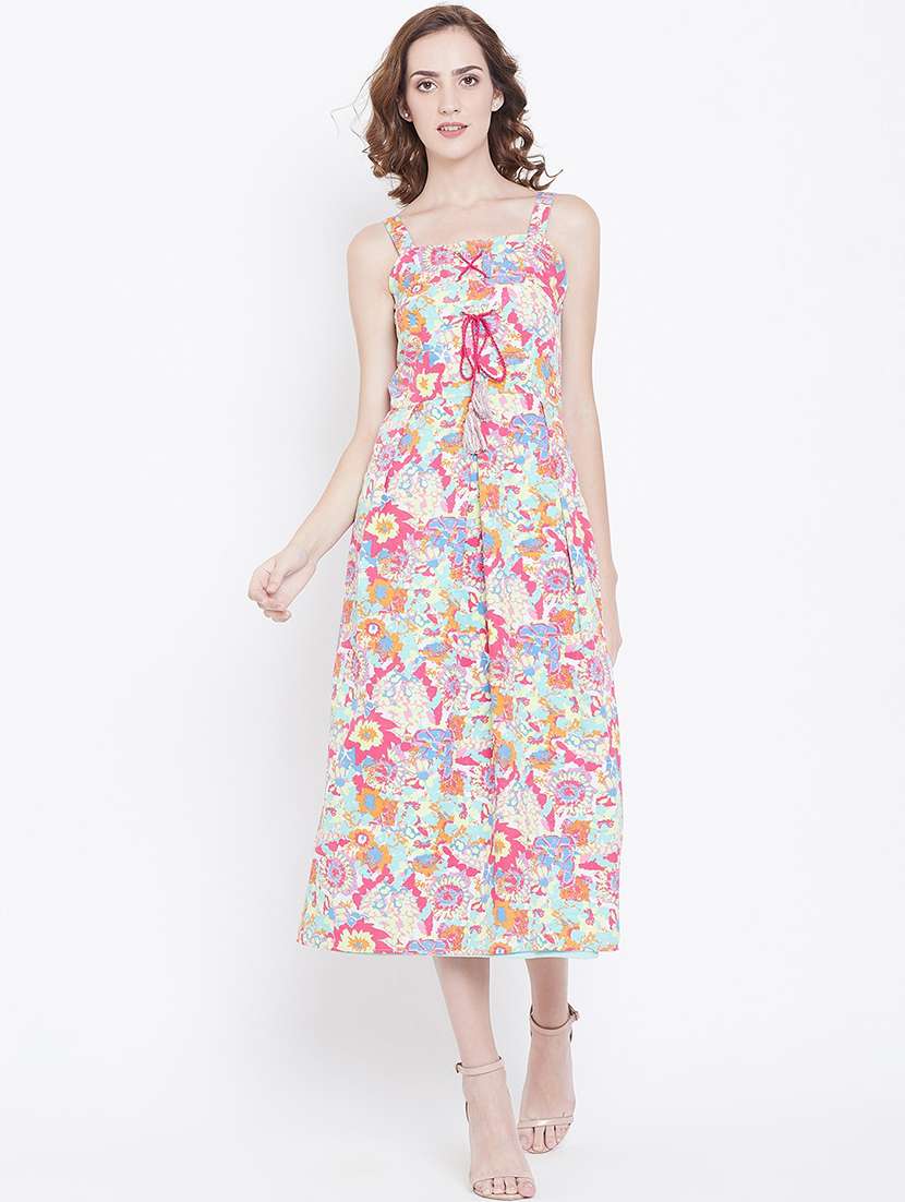 women's  floral dress