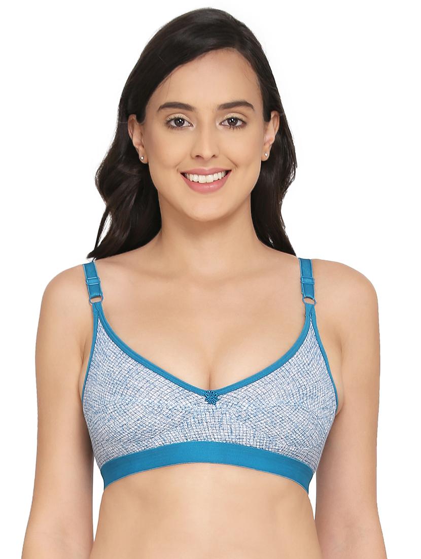 floral patch abstract bra - 16796215 - Zoom Image - 0