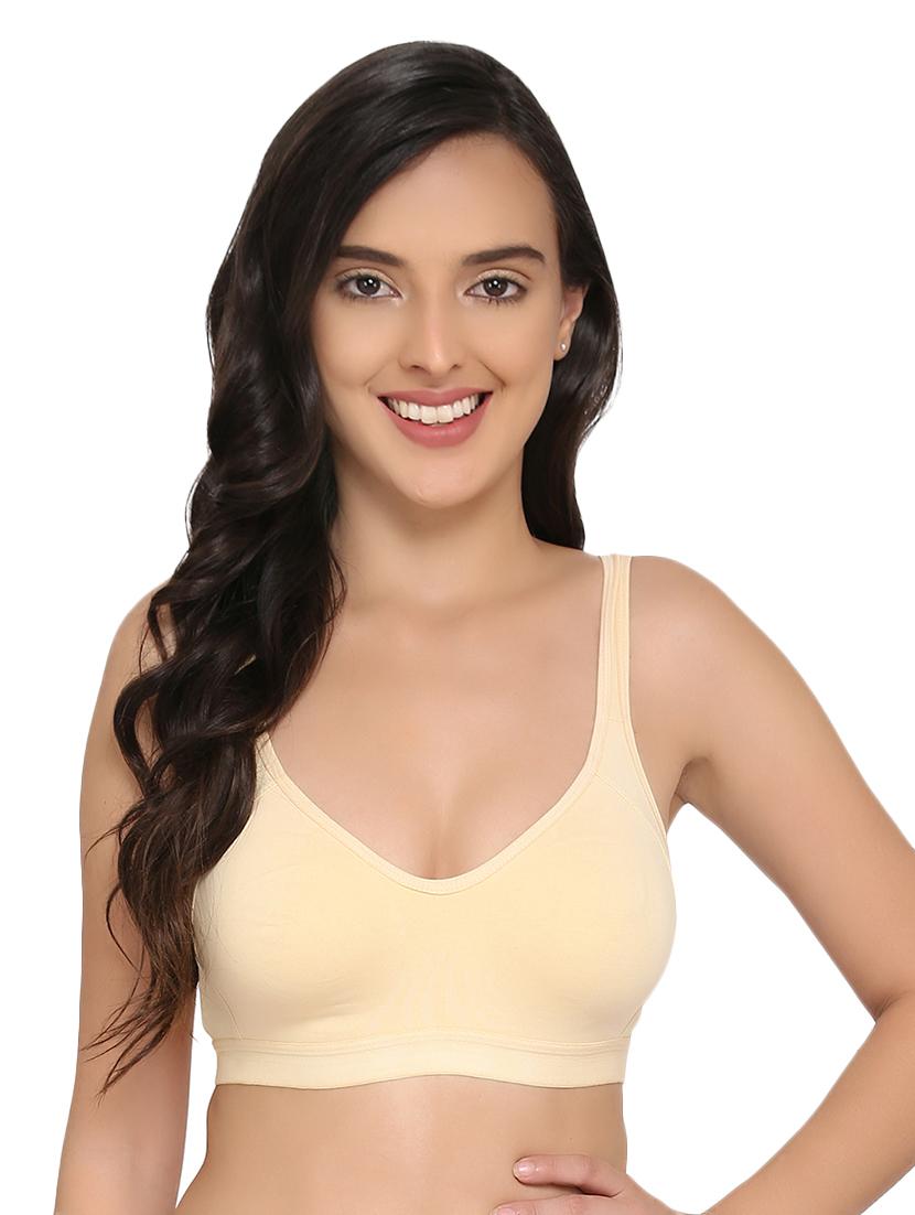 full coverage solid sports bra - 16796235 -  Zoom Image - 0