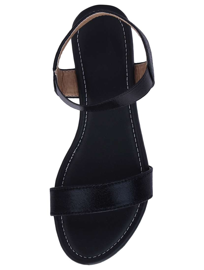 black back strap sandals - 16798370 -  Standard Image - 3
