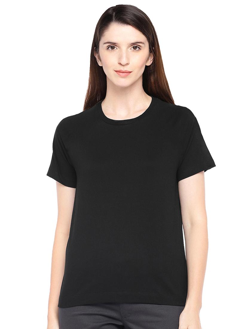 round neck solid tee  - 16800799 -  Zoom Image - 0