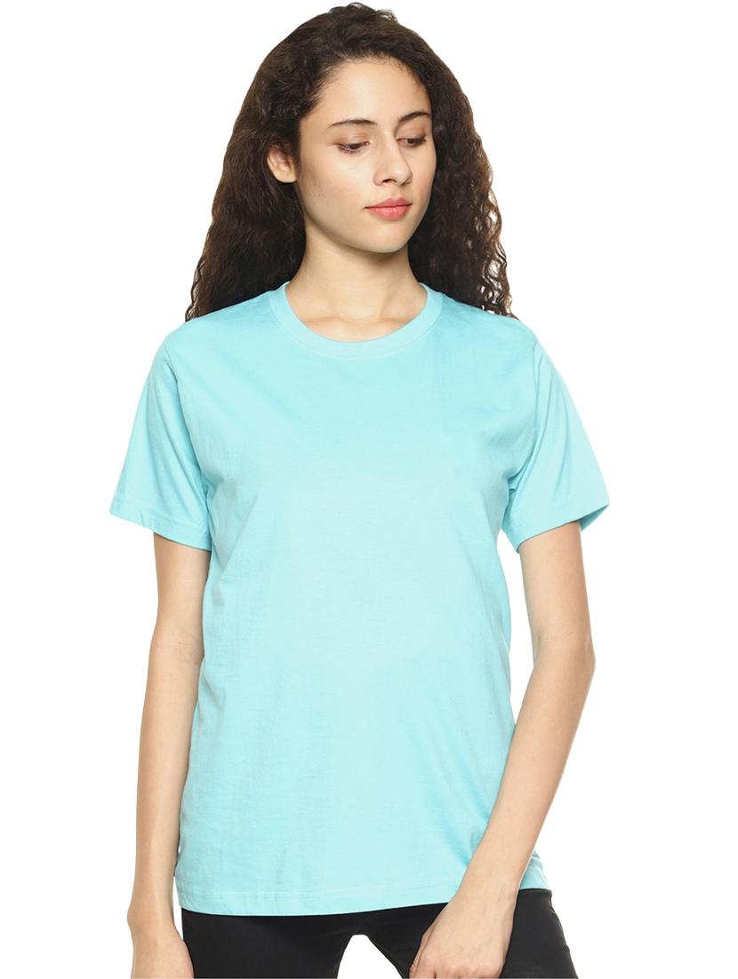 round neck solid tee  - 16800805 -  Zoom Image - 0