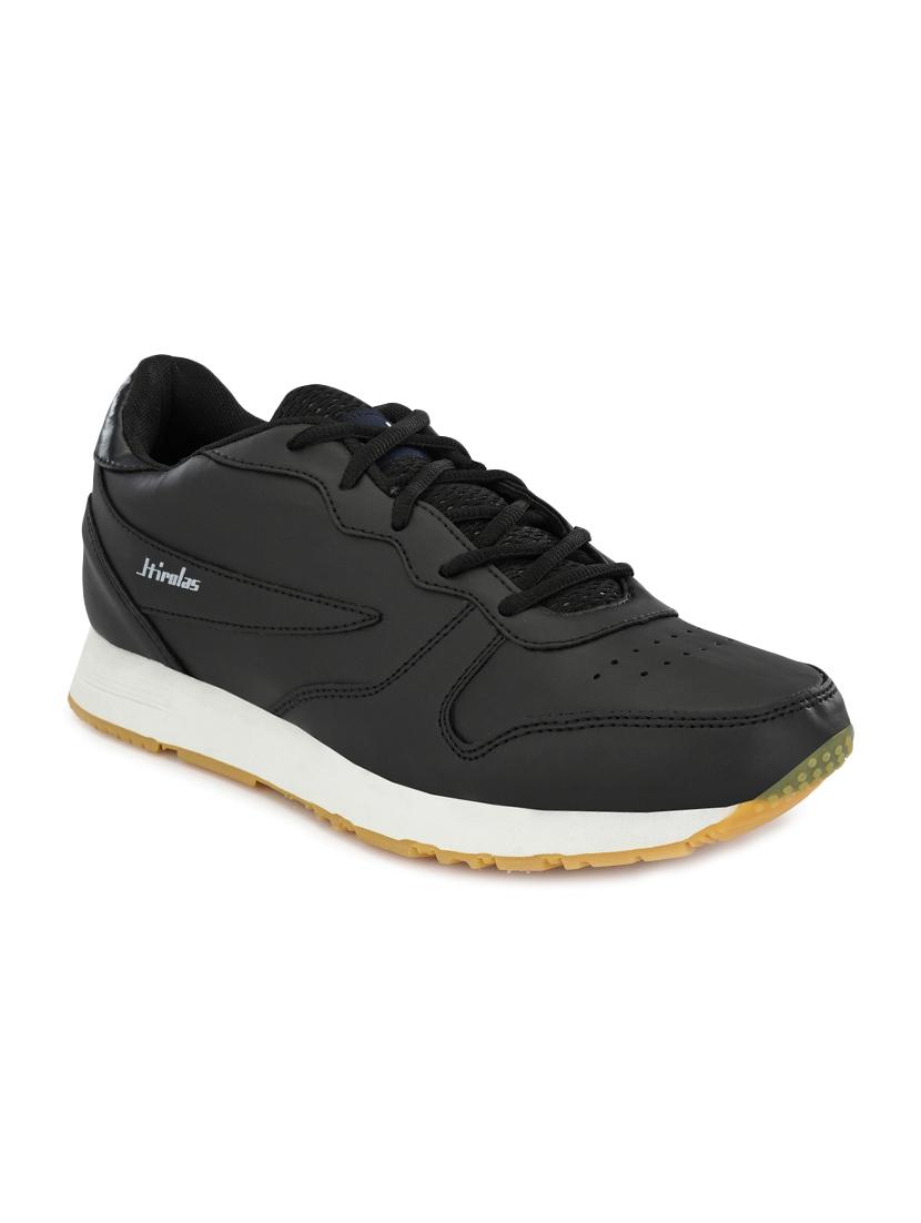 black lace up casual shoes
