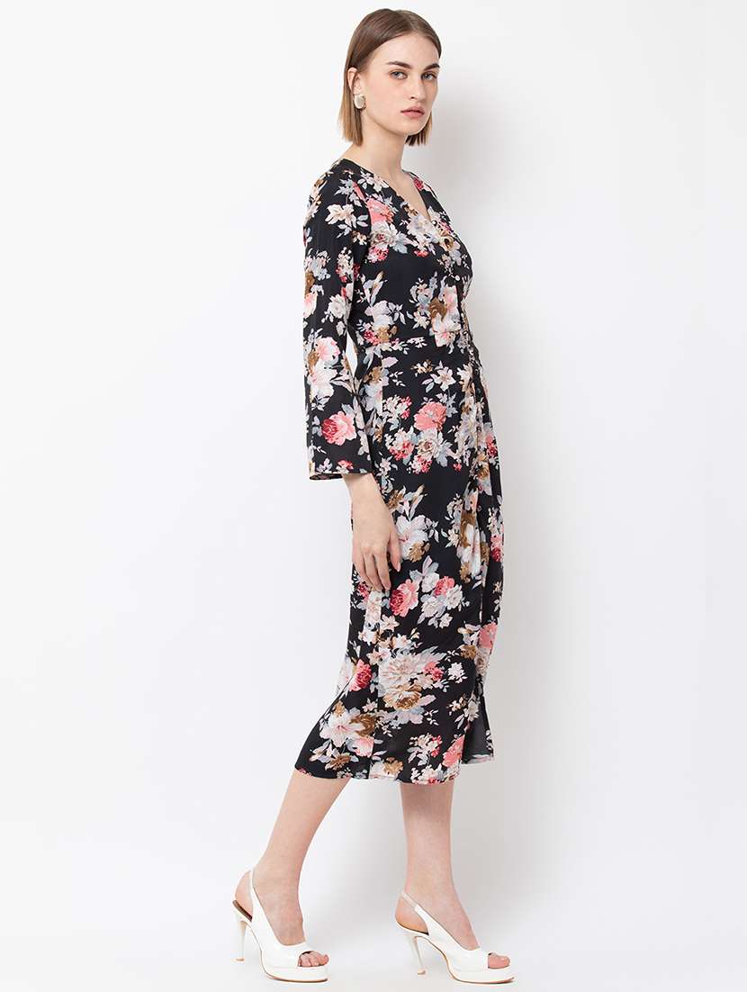 women's sheath floral dress - 16810024 -  Standard Image - 3
