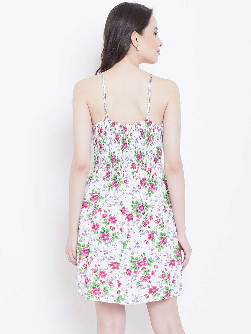 women's fit & flare floral dress - 16810036 -  Standard Image - 3