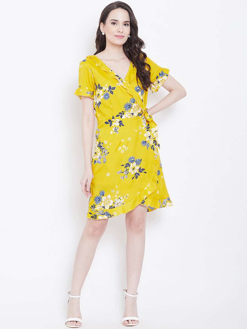 women's wrap floral dress - 16810041 -  Standard Image - 3