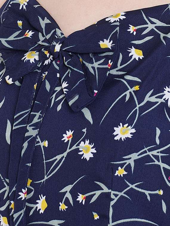 women's fit & flare floral dress - 16810052 -  Standard Image - 3