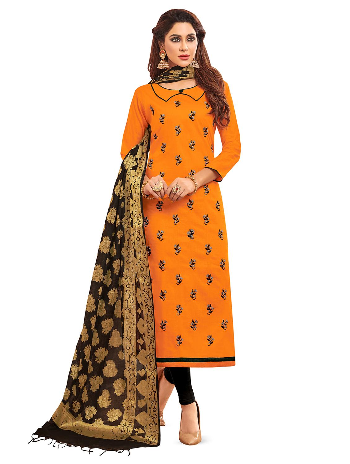 churidaar unstitched suit - 16810264 - Zoom Image - 0