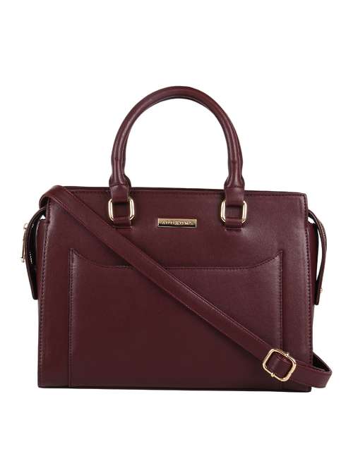 wine leatherette regular laptop bag - 16810375 - Standard Image - 0