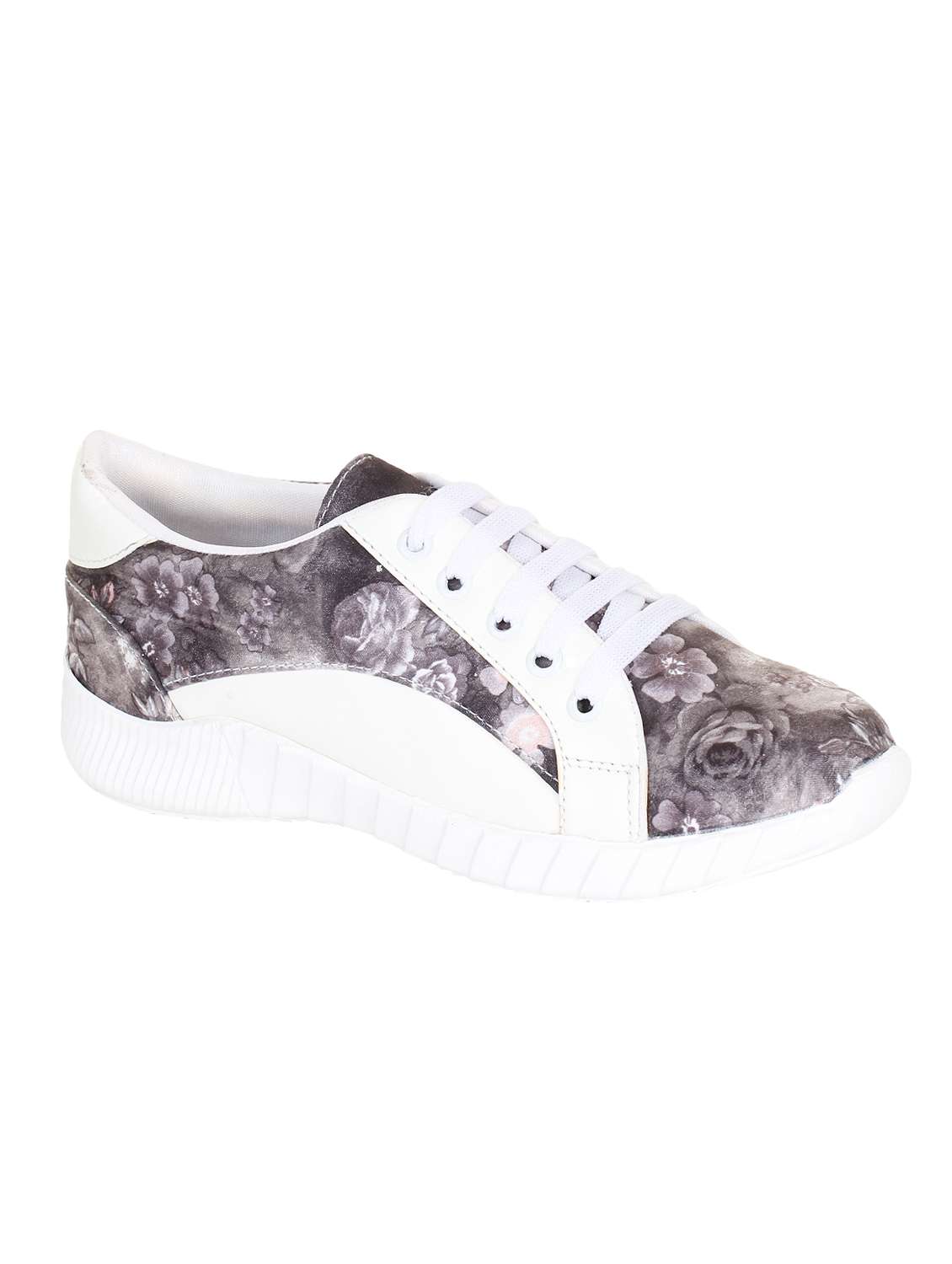 black lace-up sneakers - 16813626 - Zoom Image - 0
