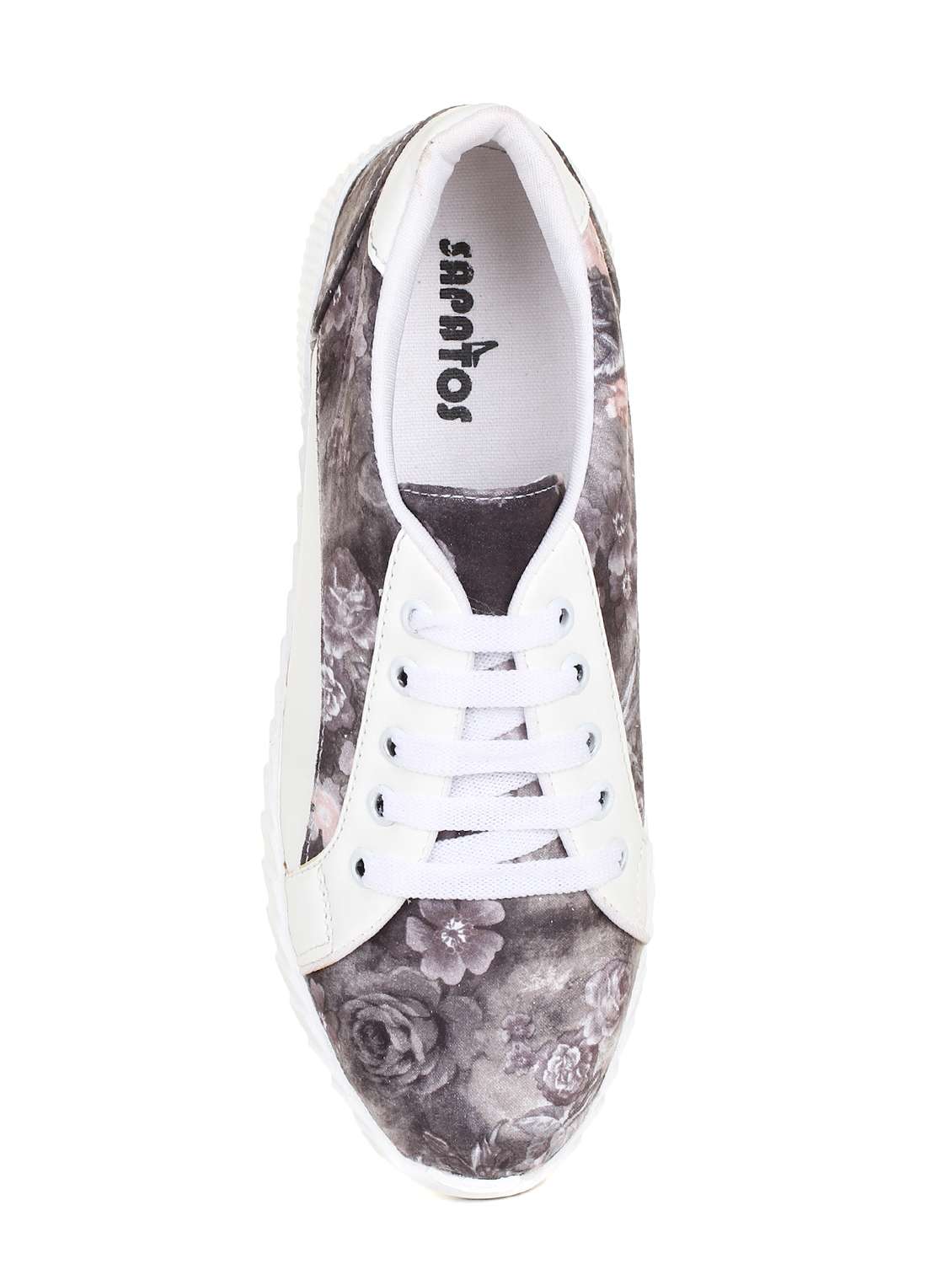 black lace-up sneakers - 16813626 - Standard Image - 3