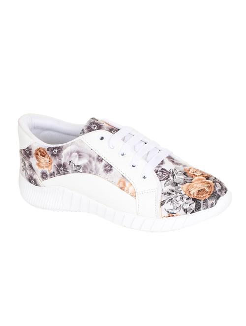 grey lace-up sneakers - 16813627 - Standard Image - 0