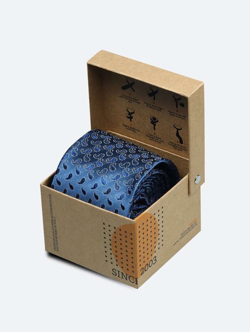 blue micro fiber tie - 16815522 -  Standard Image - 3