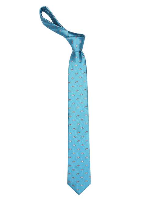 blue micro fiber tie - 16815591 -  Standard Image - 0
