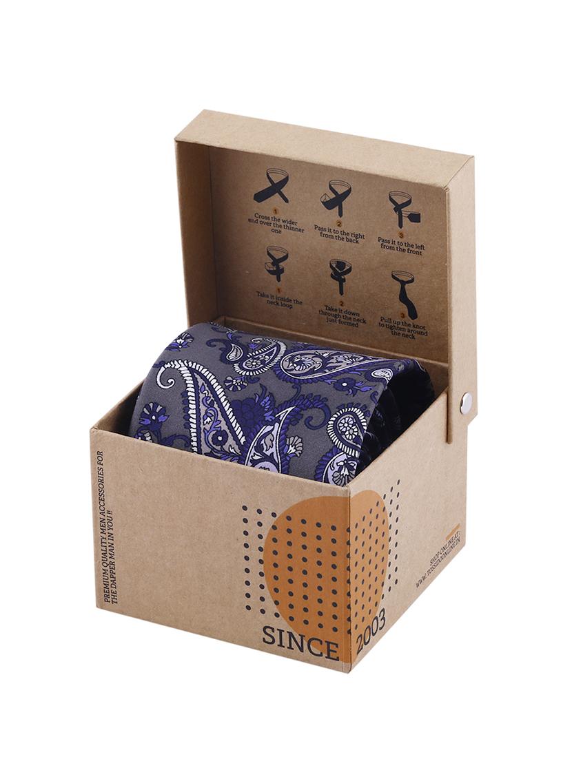 purple micro fiber tie - 16815606 - Standard Image - 3