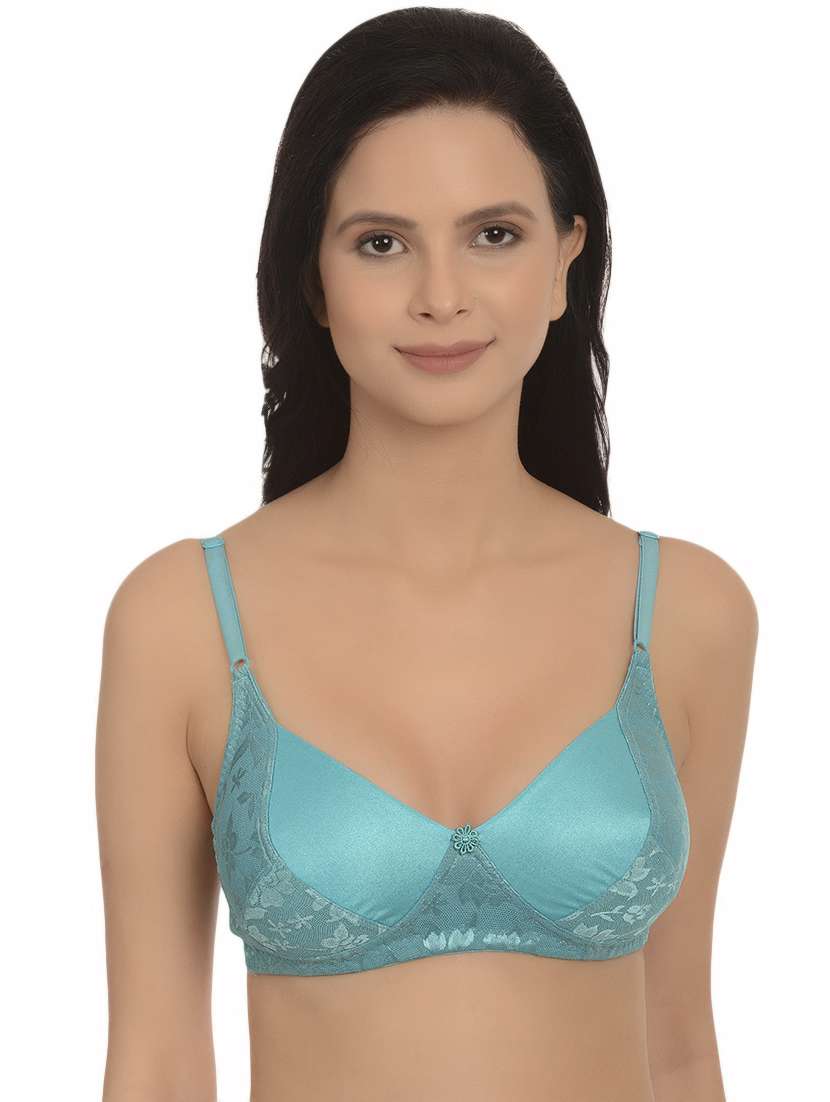 floral patch t-shirt bra