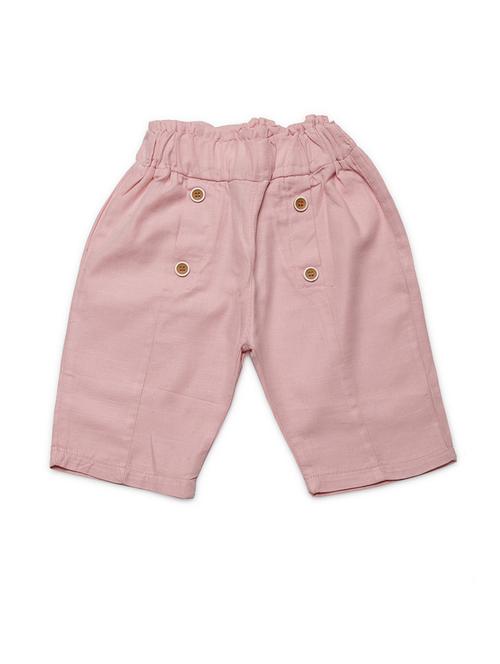 pink cotton casual chinos - 16817343 - Standard Image - 0