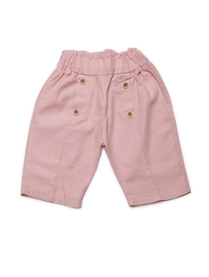 pink cotton casual chinos