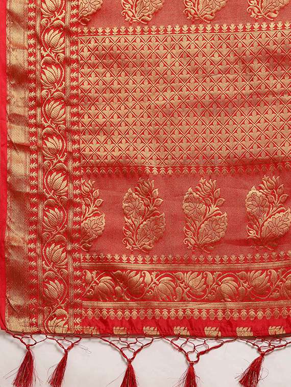 bordered mysore silk saree with blouse - 16817816 -  Standard Image - 3