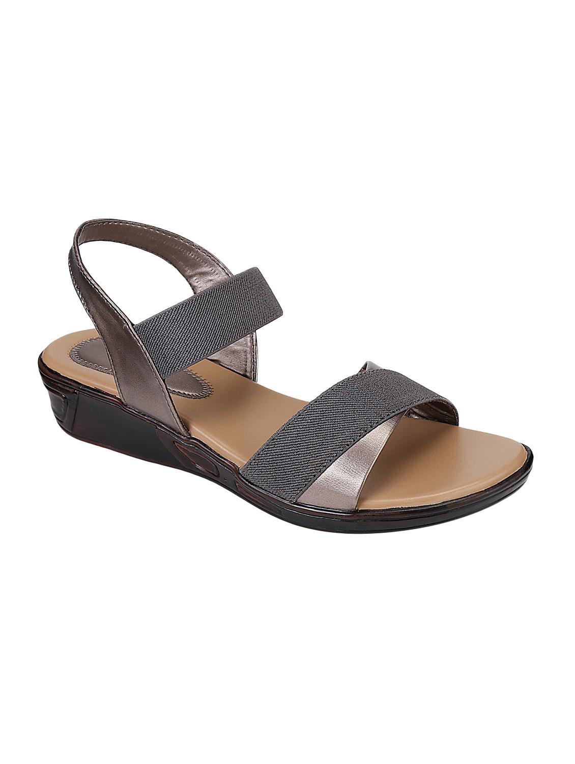 grey back strap wedges - 16818237 -  Zoom Image - 0