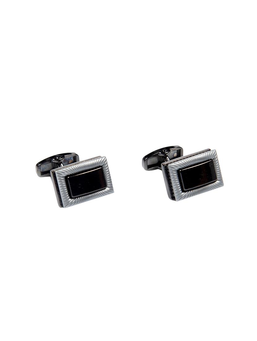 silver metal cufflinks - 16825637 -  Zoom Image - 0