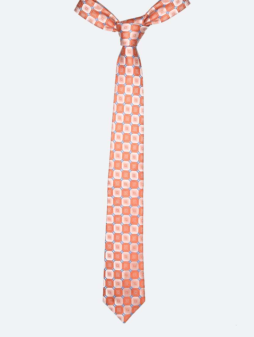 orange micro fiber tie - 16826153 -  Zoom Image - 0
