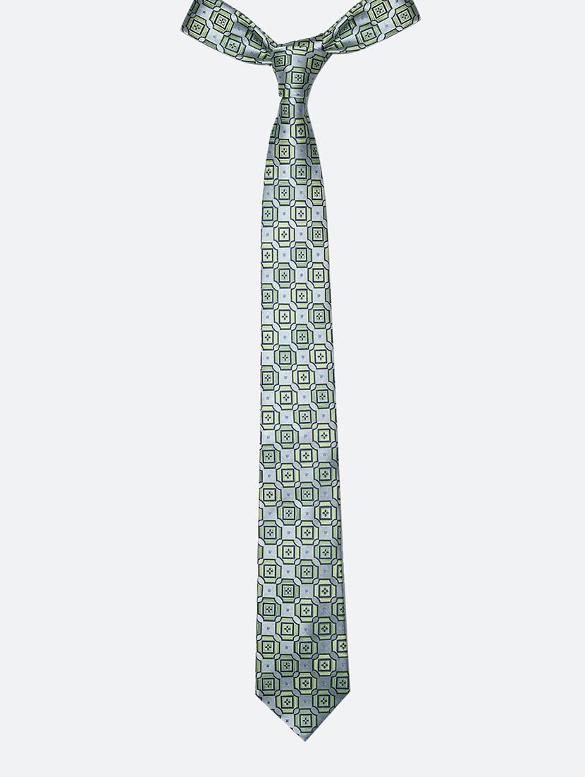green micro fiber tie - 16826154 -  Zoom Image - 0