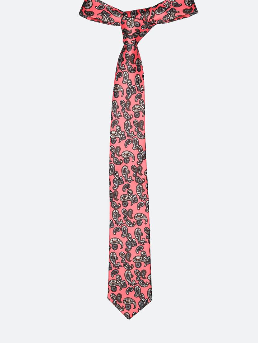 red micro fiber tie - 16826162 - Zoom Image - 0