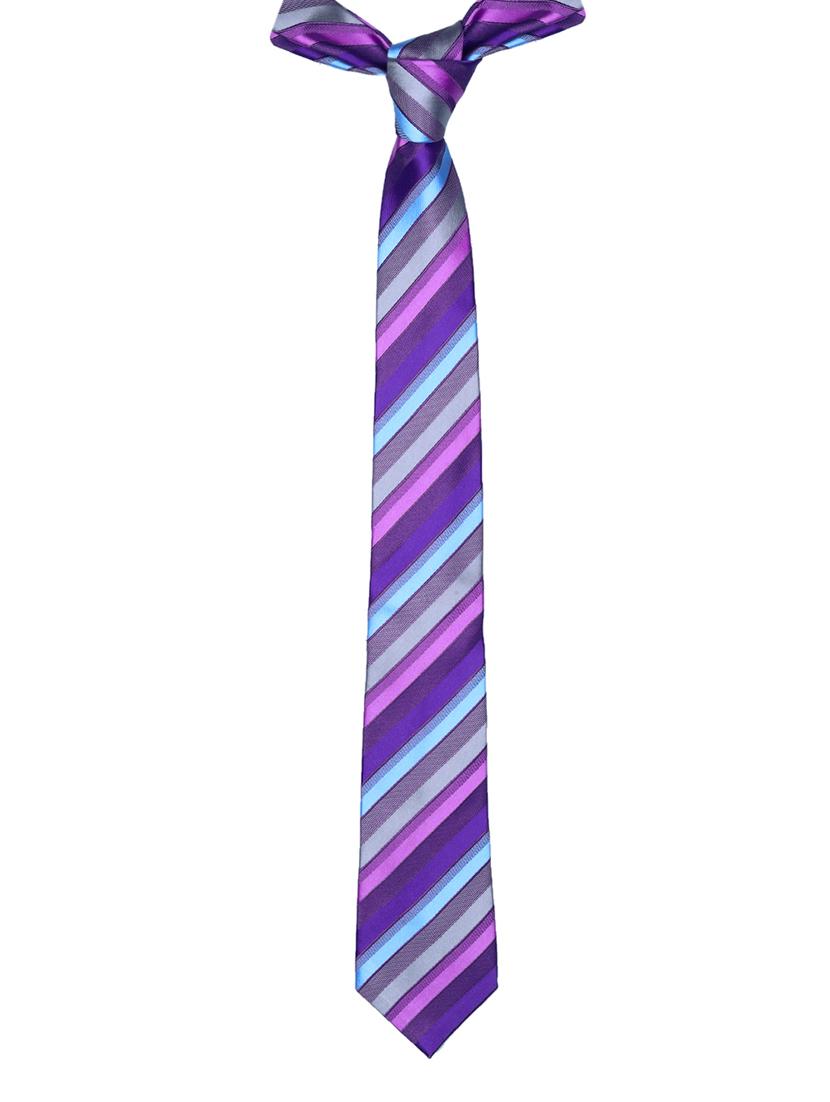 multi colored micro fiber tie - 16826167 - Zoom Image - 0